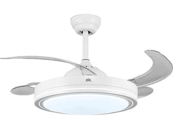 Opiniones ok. OCF 105424 ES 36 W 6 velocidades 4 aspas Blanco