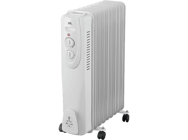 Opiniones OK ORO 912024 ES 2000W 3 niveles calor 9 elementos Protección sobrecalentamiento Blanco