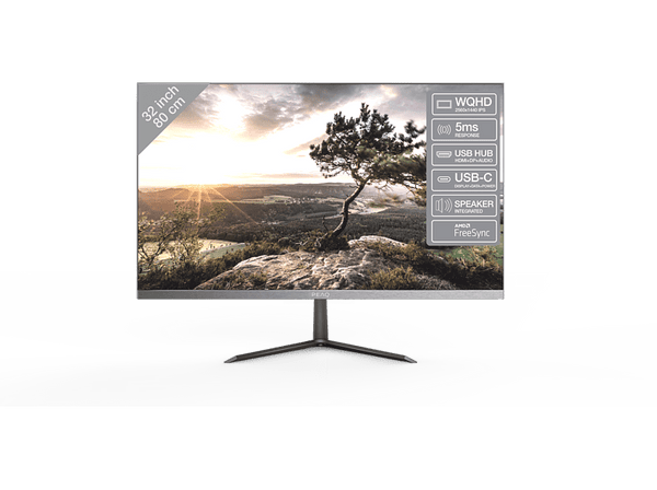 Opiniones Peaq PMOS323-IQSC 32  WQHD 5 ms 75 Hz FreeSync HDMI 2.0 Negro