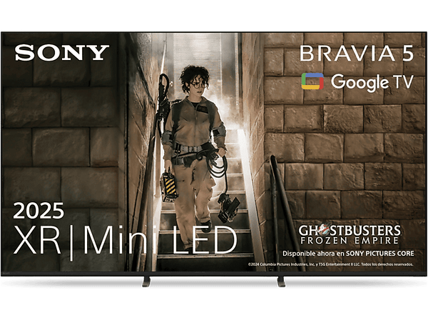 Opiniones Sony Bravia 5 XR|Mini LED 4K HDR Google Smart TV Gaming PS5,120Hz IMAX Enhanced Dolby Atmos/Vision Chromecast AirPlay2 98XR55