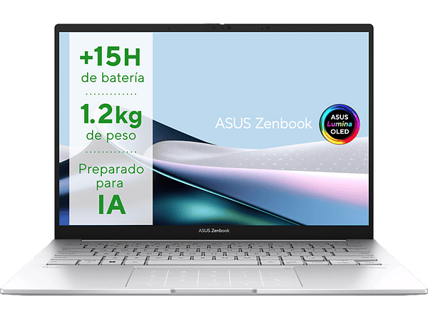 Opiniones ASUS  ZenBook 14 OLED UX3405MA-PZ539WU 14  WQXGA+ Intel® Evo™ Core™ Ultra 7-155H 16GB RAM 1TB SSD Arc™ Graphics Windows 11 Home