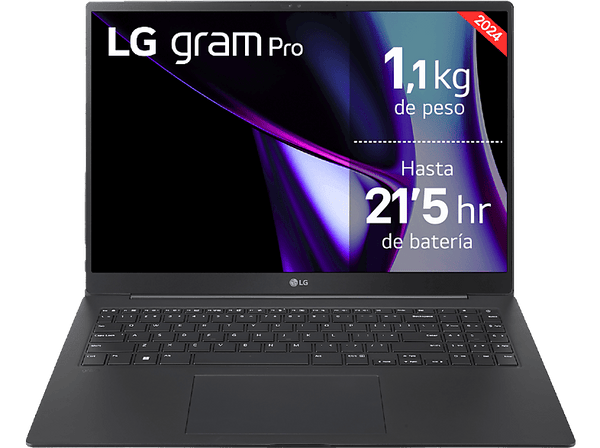 Opiniones LG 16Z90SP-K.AD75B 16  WQXGA Intel® Evo™ Edition Core™ Ultra 7-155H 32 GB RAM 512 GB SSD W11H Negro Obsidiana