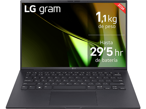 Opiniones LG 14Z90S-G.AD76B 14  WUXGA Intel® Evo™ Edition Core™ Ultra 7-155H 32 GB RAM 512 GB SSD Arc™ GPU W11H Negro Obsidiana